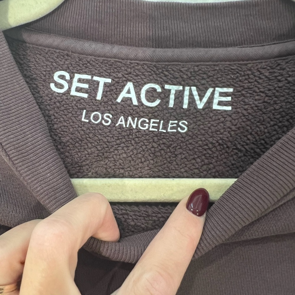 Set Active Large Pullover Sweatshirt - image 4